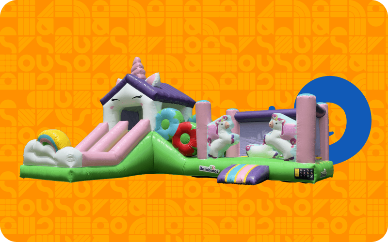 Unicornio Play House — Galería 4 | Brincolines Bambinos Guadalajara