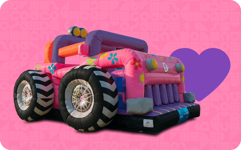 Jeep Princesas — Galería 6 | Brincolines Bambinos Guadalajara