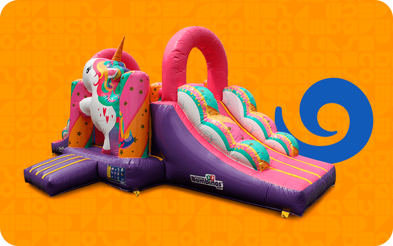 Unicornio Caramelo — Galería 4 | Brincolines Bambinos Guadalajara