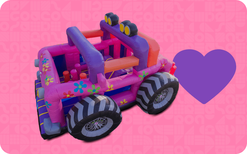 Jeep Princesas — Galería 2 | Brincolines Bambinos Guadalajara