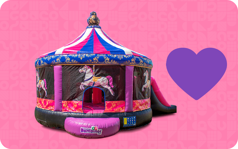 Carrusel de Princesas — Galería 6 | Brincolines Bambinos Guadalajara