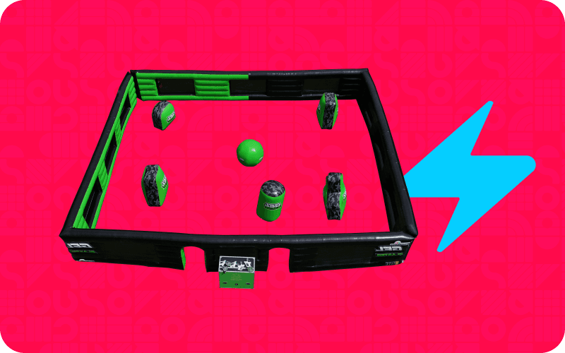 Nano Zone Blaster 10x12 — Galería 2 | Brincolines Bambinos Monterrey