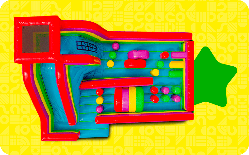 Yanga Slide — Galería 3 | Brincolines Bambinos Monterrey