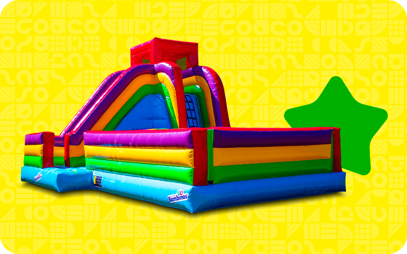 Yanga Slide — Galería 4 | Brincolines Bambinos Monterrey