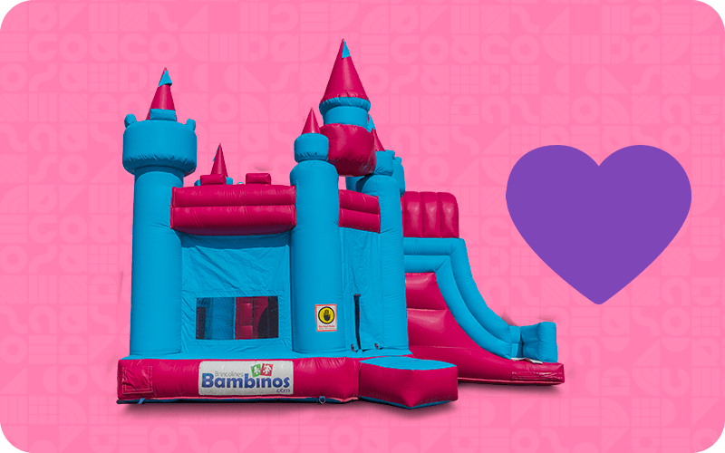 Castillo Princesas — Galería 3 | Brincolines Bambinos Guadalajara