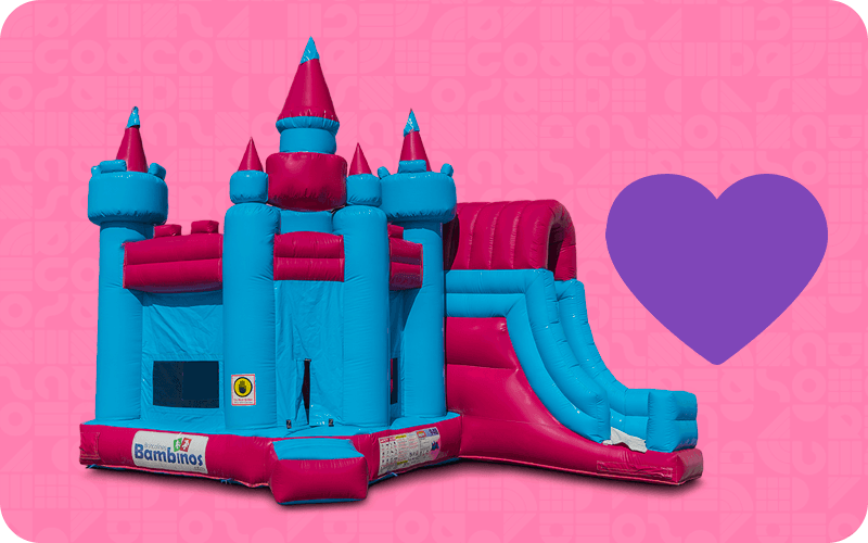 Castillo Princesas — Galería 6 | Brincolines Bambinos Guadalajara