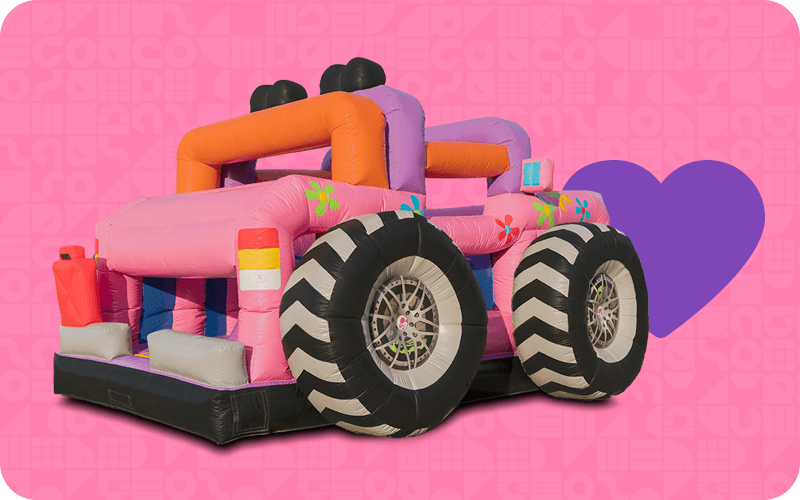 Jeep Princesas — Galería 3 | Brincolines Bambinos Guadalajara