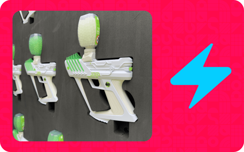 Combat Zone Blaster 12x15 — Galería 4 | Brincolines Bambinos Guadalajara