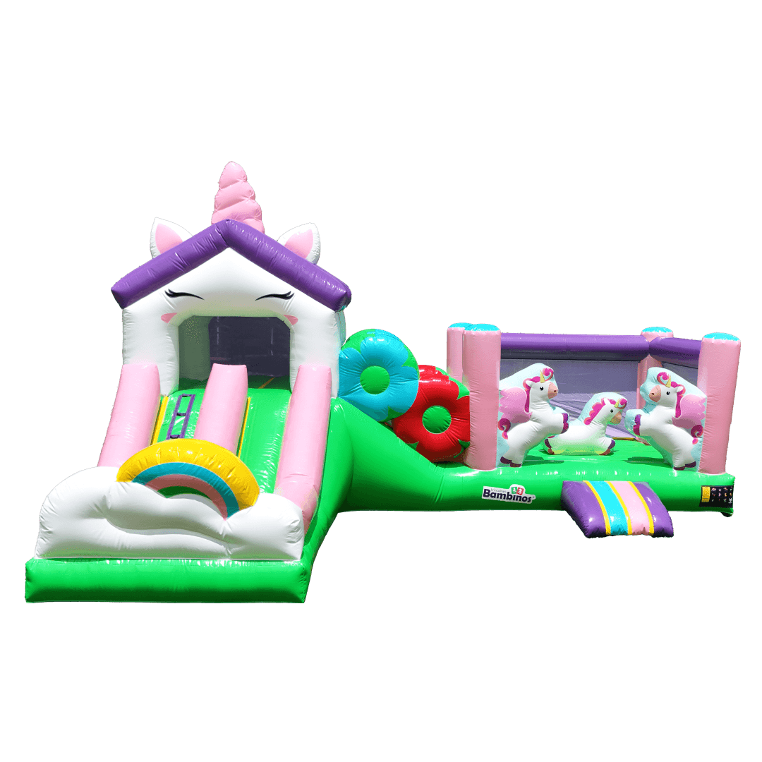 Unicornio Play House — Renta en Leon | Brincolines Bambinos