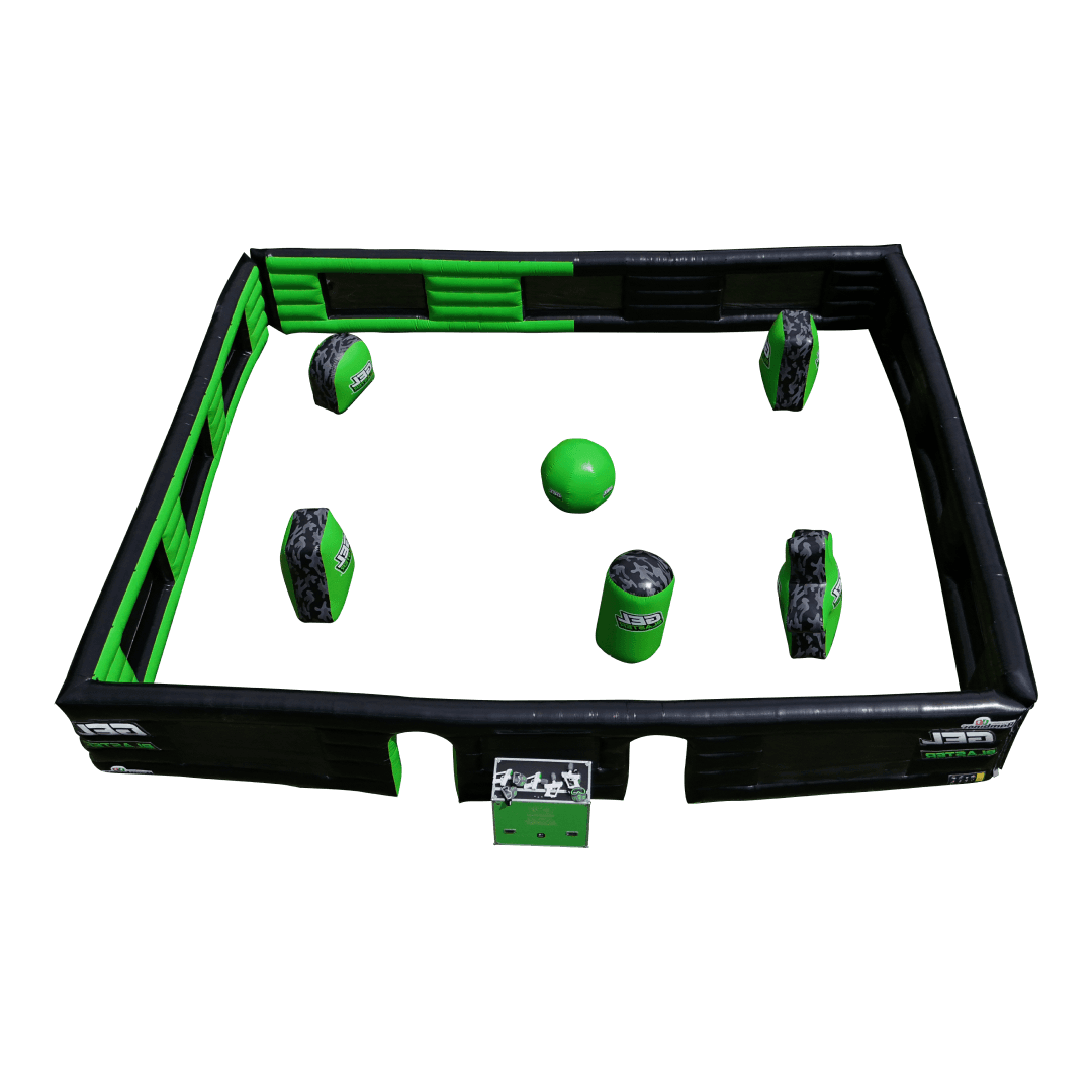 Nano Zone Blaster 10x12 — Renta en Monterrey | Brincolines Bambinos